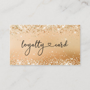 LoyæGlitzer 5 Nails Lashes Beauty Visitenkarte
