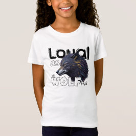 Loyal als Wolfspackung T-Shirt