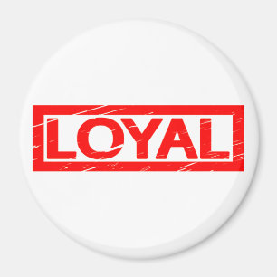 Loyal-Briefmarke Magnet