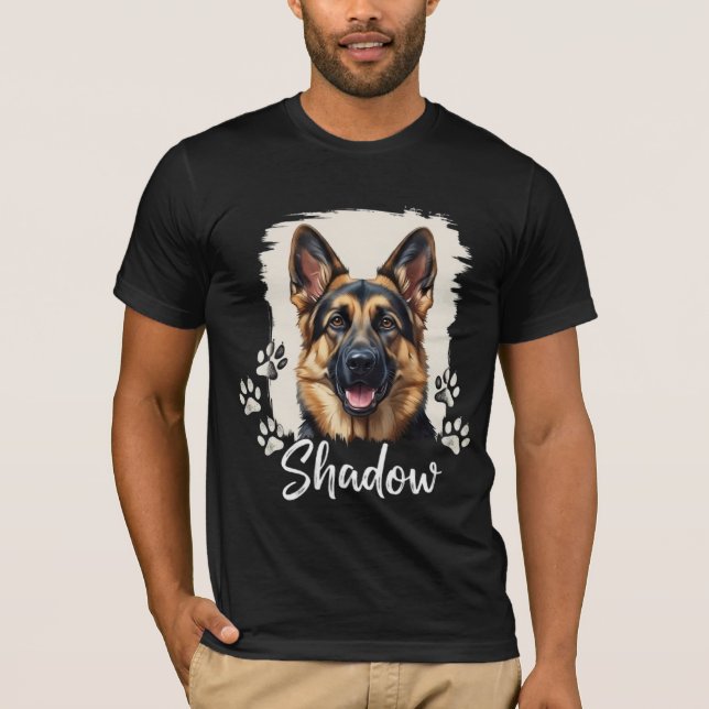 Loyal Companion German Shepherd Tee (Vorderseite)