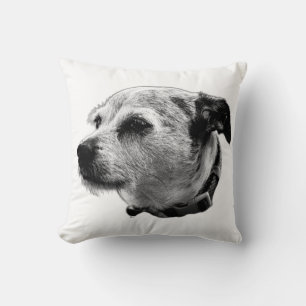 Loyal Companion Terrier Mix Pillow Kissen