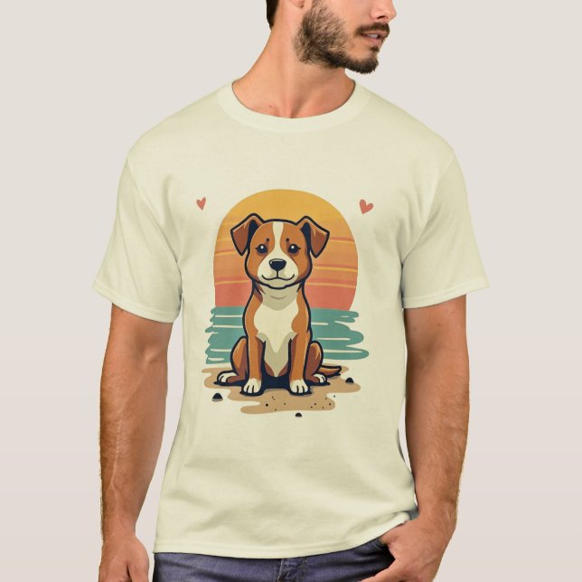 Loyal Dog Lover T-Shirt (Vorderseite)