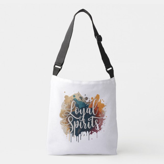 Loyal Spirits Tragetaschen Mit Langen Trägern (Vorderseite)