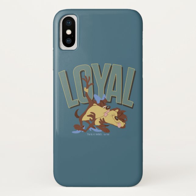 Loyal Tasmanian She-Devil & TAZ™ Case-Mate iPhone Hülle (Rückseite)