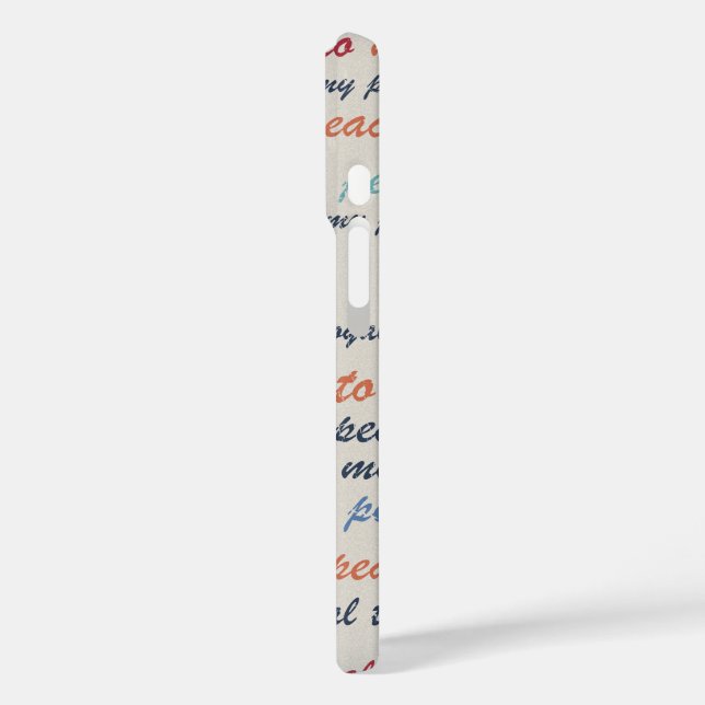 Loyal to My Peace  iPhone Cases 16 (Rückseite / Links)