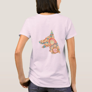 Loyaler t-Marken-T - Shirt - Pfirsich