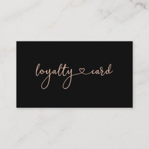 Loyalität 10 Nails Lashes Beauty Visitenkarte