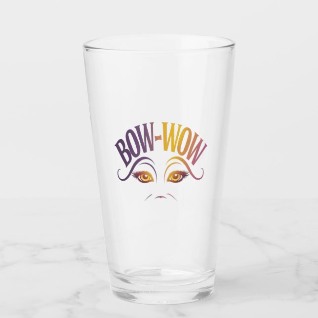 Loyalität des Hundes Glas (Vorderseite)