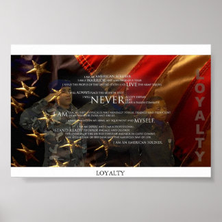 Loyalität Poster