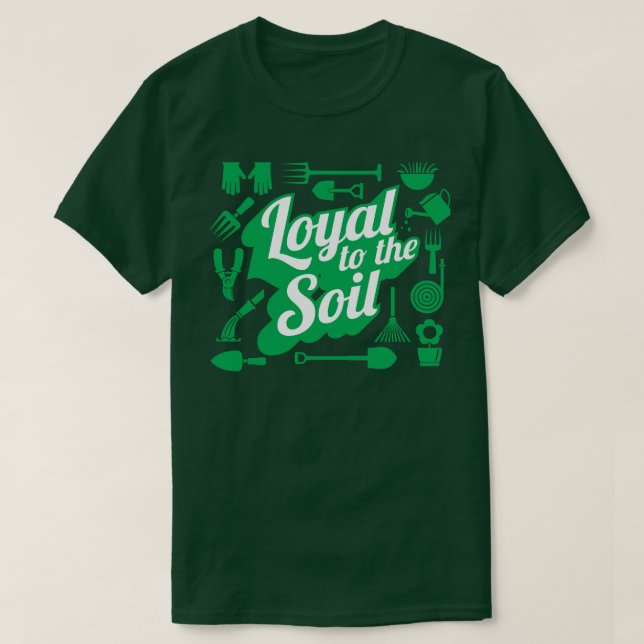 Loyalität zum Spaß des Bodenbauernhofs T - Shirt (Design vorne)