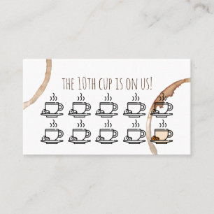 Loyalitätsbelohnungen Visitenkarte