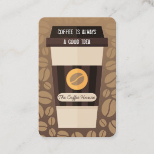 Loyalitätskarte für den Kaffee Treuekarte