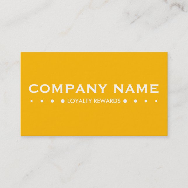 LOYALTY Programm Pyramidenkarte (farblich anpassba Treuekarte (Vorderseite)