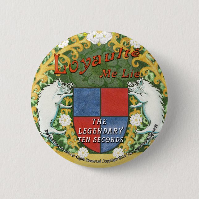 Loyaulté ich Lügen-Abzeichen Button (Vorderseite)