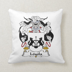 Loyola-Familienwappen Kissen