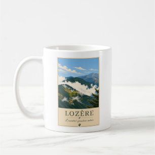 Lozère – Mountains Clouds – Vintage Mug