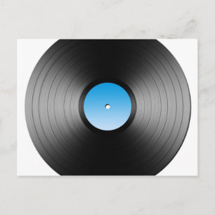 LP-Datensatz Postkarte