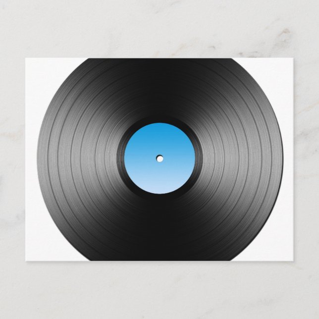 LP-Datensatz Postkarte (Vorderseite)