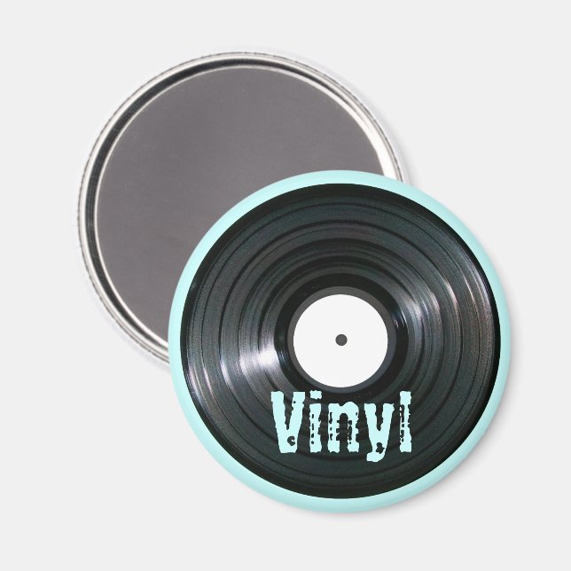 LP-Record-Serie Magnet (Vorderseite/Rückseite)