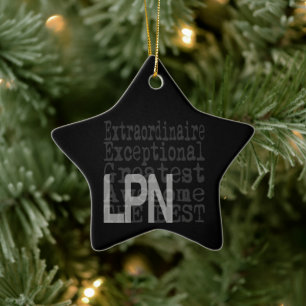 LPN Extraordinaire Keramik Ornament