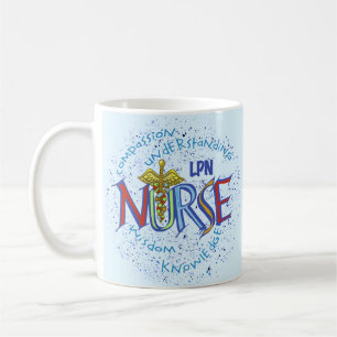 LPN Infirmière Motto Café Mug