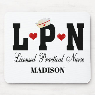 LPN lizenzierte Krankenversicherung Mousepad