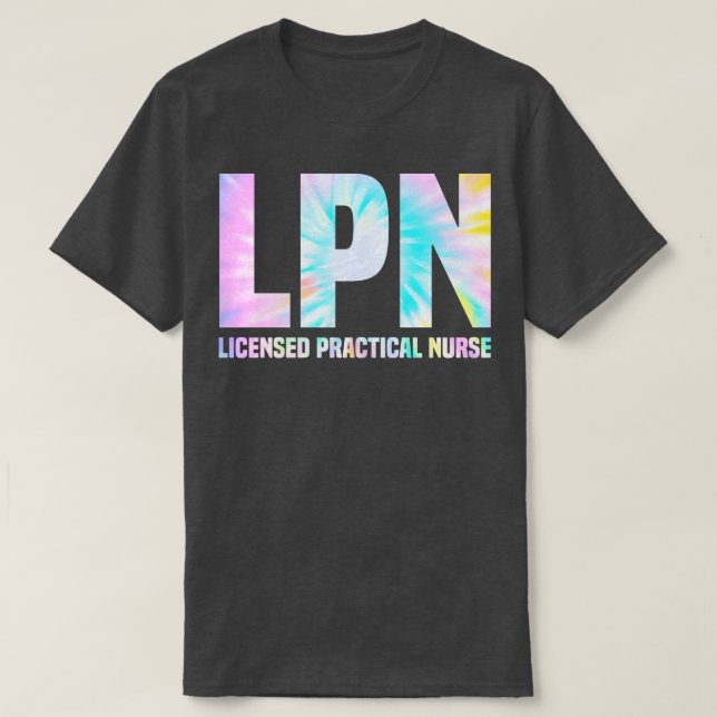 LPN lizenzierte Krankenversicherung T-Shirt (Design vorne)