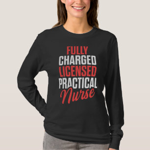 LPN lizenzierte praktische Krankenschwester Rn Nur T-Shirt