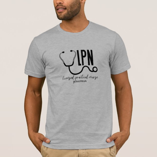 LPN-lizenziertes praktisches Krankenpflegeprogramm T-Shirt (Vorderseite)