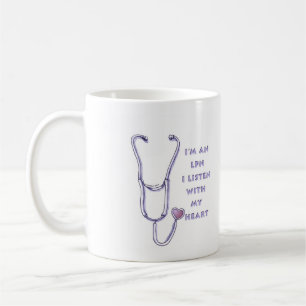 LPN Nurse Coeur mug