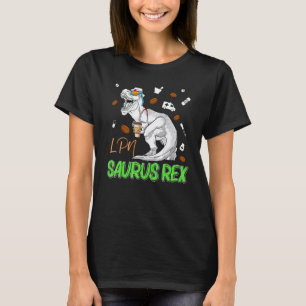 Lpn Saurus Rex Dinosaur Schrubben Kaffee Krankensc T-Shirt