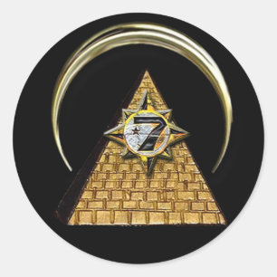 LPTFJ RUNDER AUFKLEBER