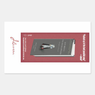 LPTNH-Aufkleber (Buchzeichen) - Blatt 4 Rechteckiger Aufkleber