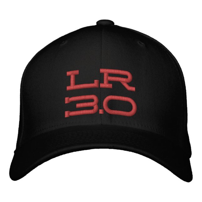 LR3.0 BESTICKTE BASEBALLKAPPE (Vorderseite)