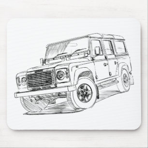 LR-Verteidiger Mousepad