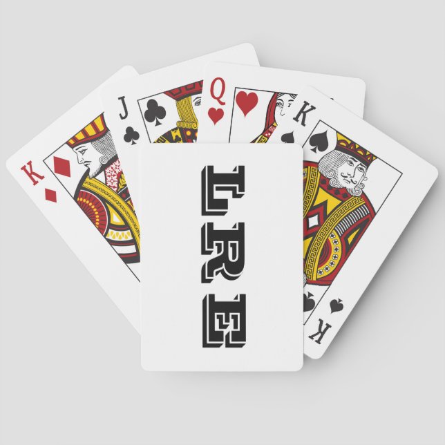 LRE-Karten Spielkarten (Rückseite)