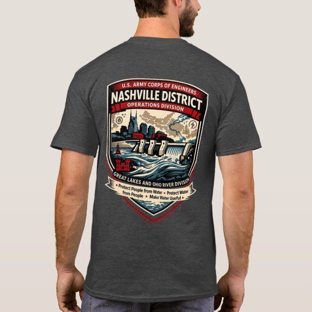 LRN OPX Schild T-Shirt (Rückseite)