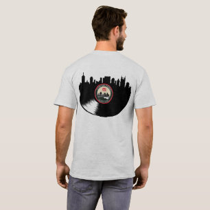 LRN Skyline Schallplatte Vinyl T-Shirt