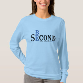 Ls-lt-Blau-Shirt der Frauen T-Shirt