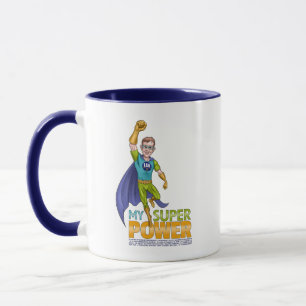 LSA Super Power mug - bleu