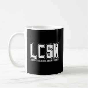 LSCW Clinical Social Worker Abschluss Kaffeetasse
