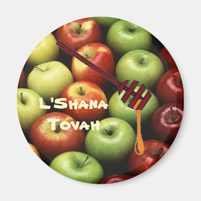 L'Shana Tovah Magnet (Vorne)