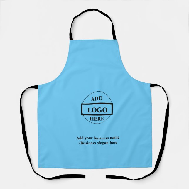 LSimple elegantes Logo hier     FirmaApron Schürze (Vorderseite)