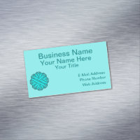 Lt Blue/Aquamarin Blume Ribbon von Kenneth Yoncich