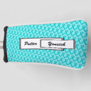 Lt Blue / Aquamarin Standard Ribbon von Kenneth Yo Golf Headcover