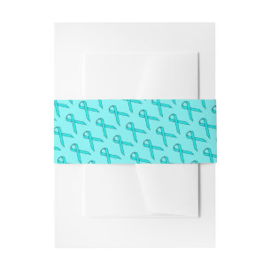 Lt Blue/Aquamarin Standard Ribbon von Kenneth Yonc Einladungsbanderole