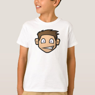 LT.com des Kindes Wecker-t weißer u. schwarzer T  T-Shirt