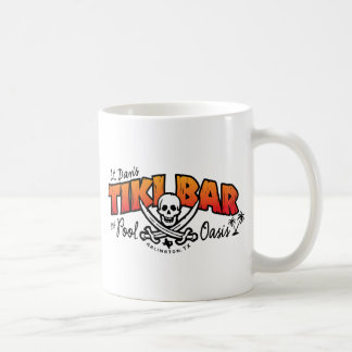 Lt Dans Tiki Bar u. Pool-Oasen-Waren Kaffeetasse