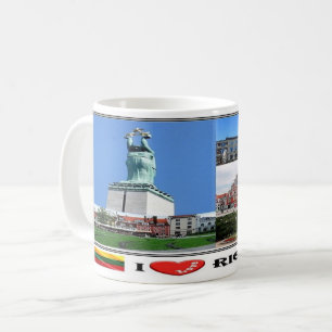 LT Lietuva - Lettland - Kaffeetasse