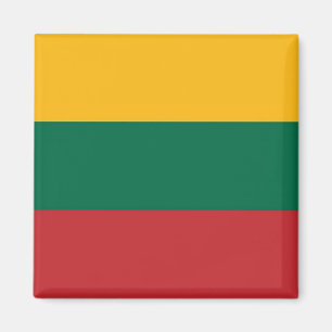 LT - Litauen - Flagge Magnet